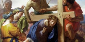 Jesus cargando la cruz