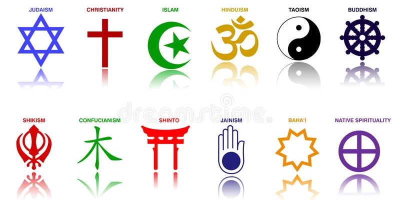 símbolo de religiones