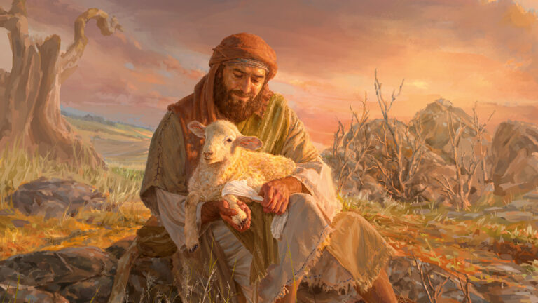 The Shepherd, the Lost Sheep and the Wolf