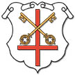 Emblema correspondiente al apóstol Pedro.